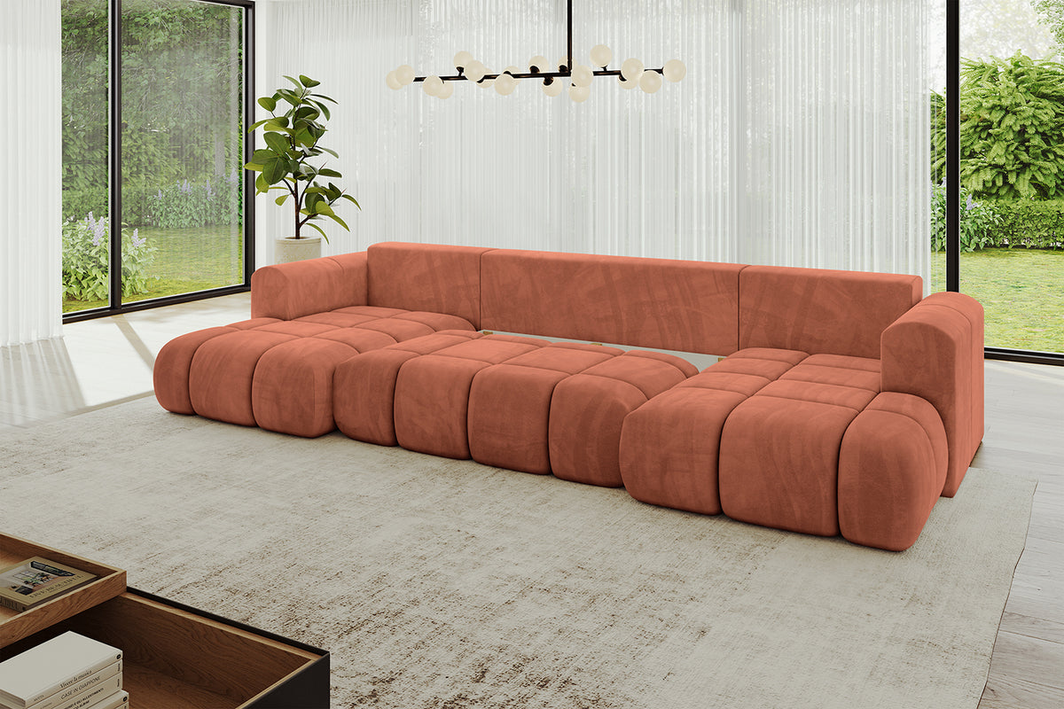 Wohnlandschaft CLOUD-U Samt