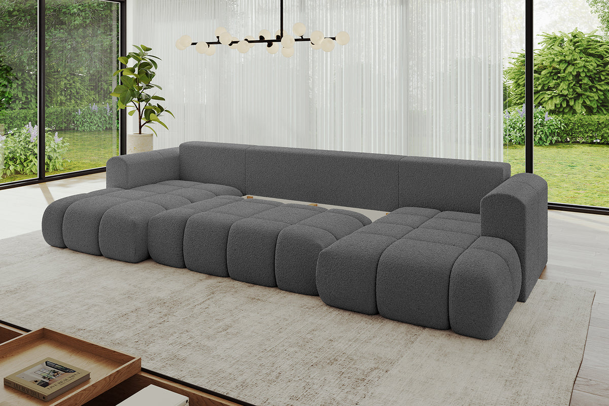 Wohnlandschaft CLOUD-U Bouclé
