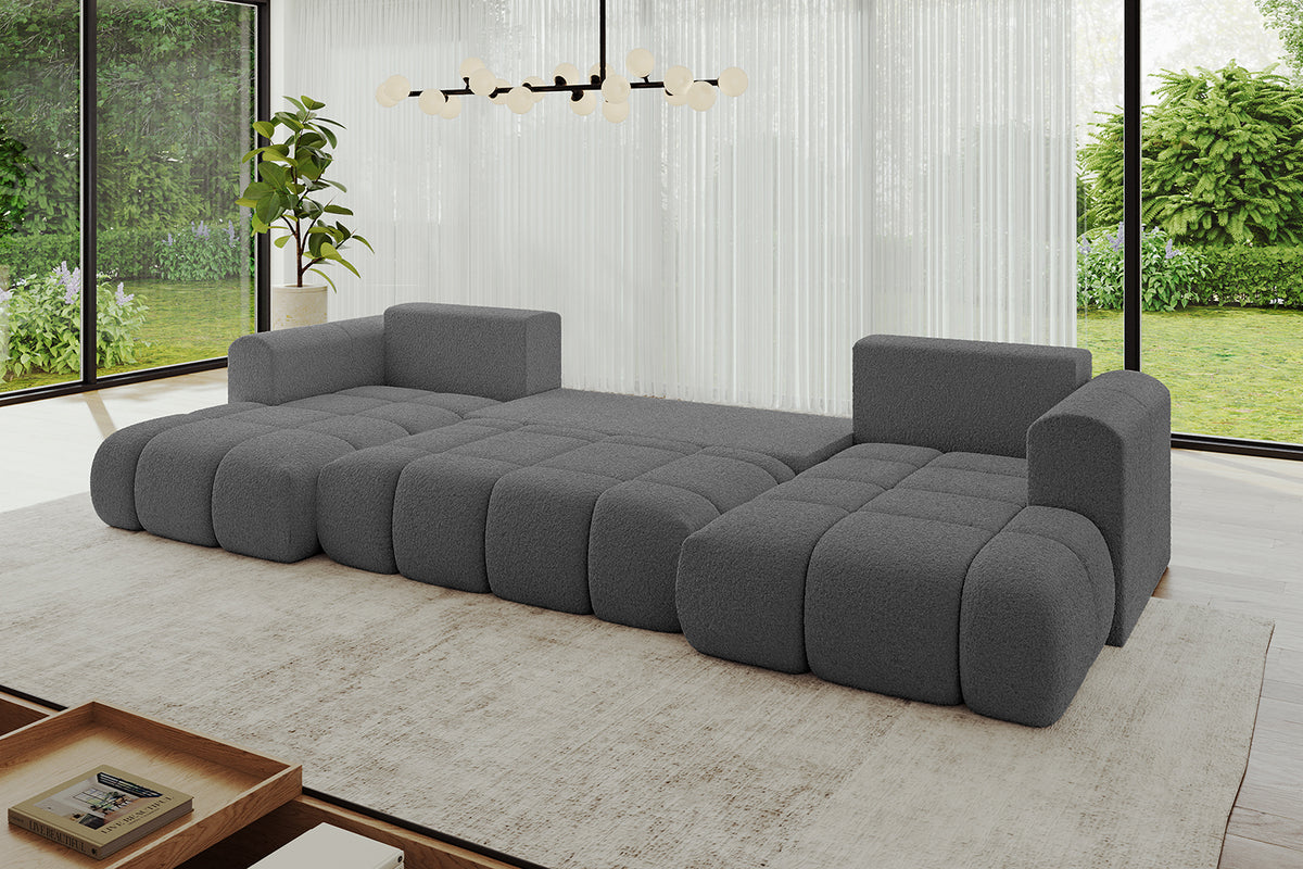 Wohnlandschaft CLOUD-U Bouclé