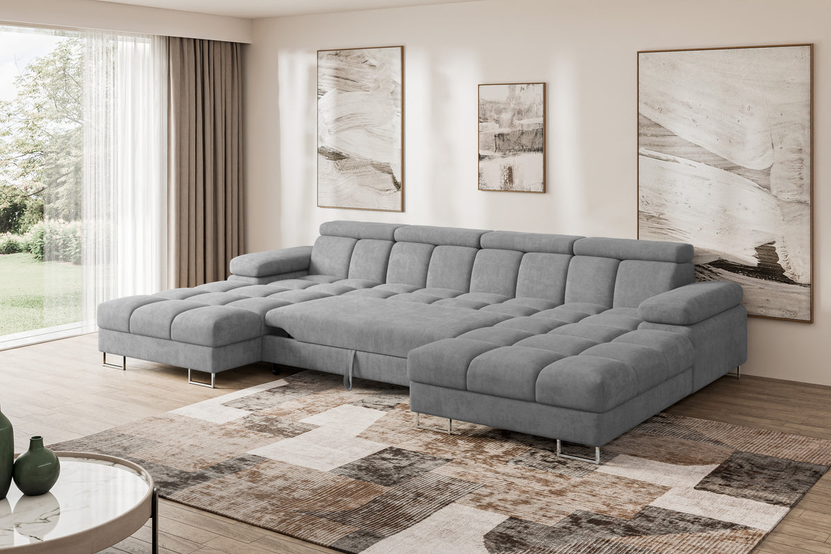 Wohnlandschaft COMA U2 Samt