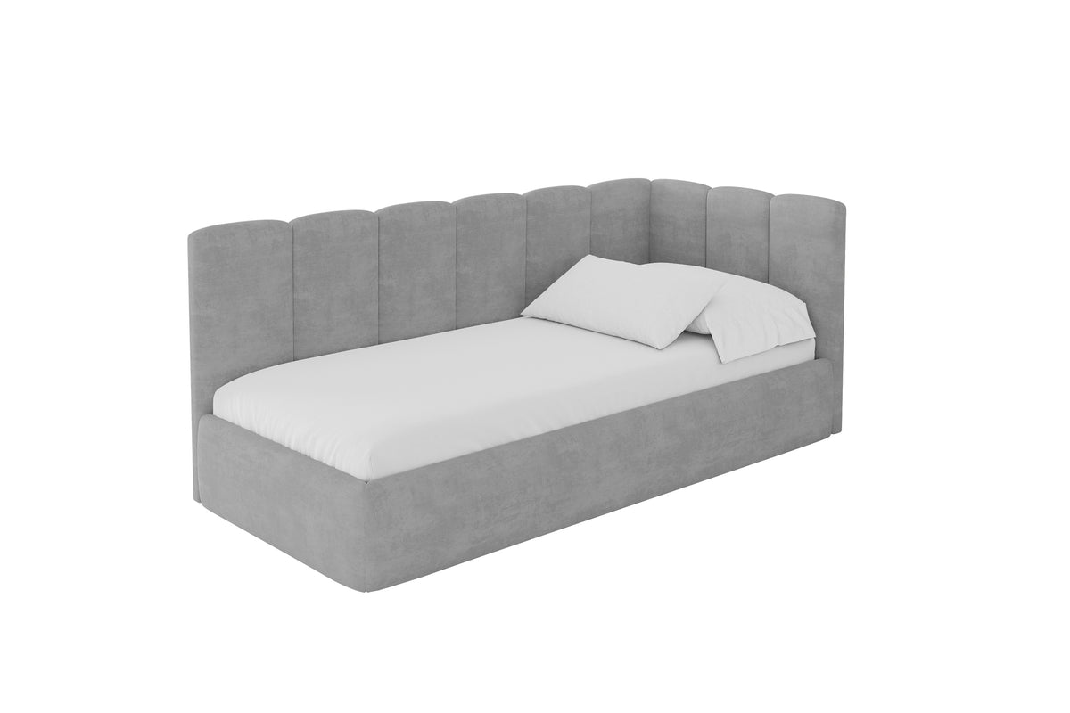 Jugendbett DEXY Samt Linksseitig