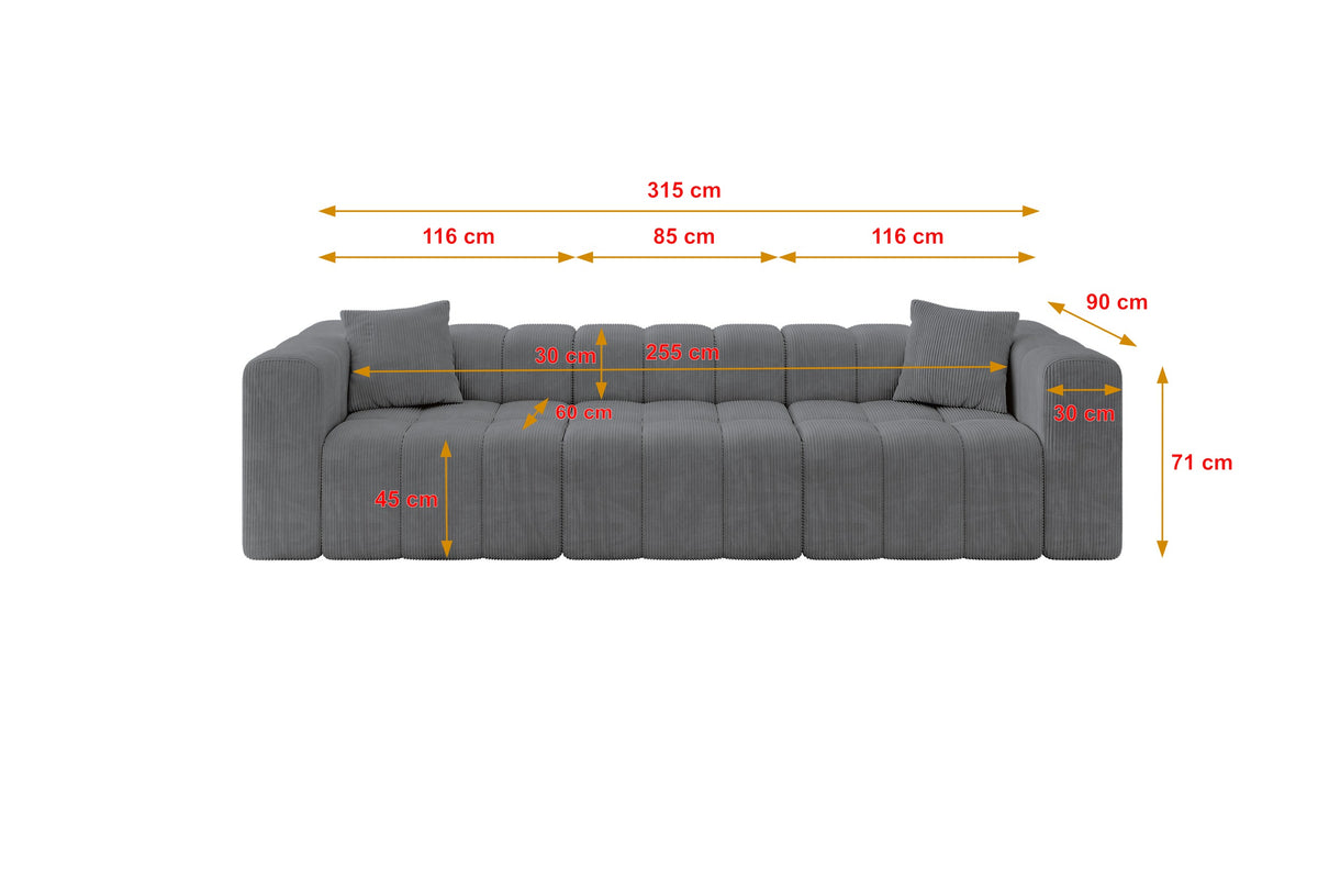 Sofa DONY-3 Cord