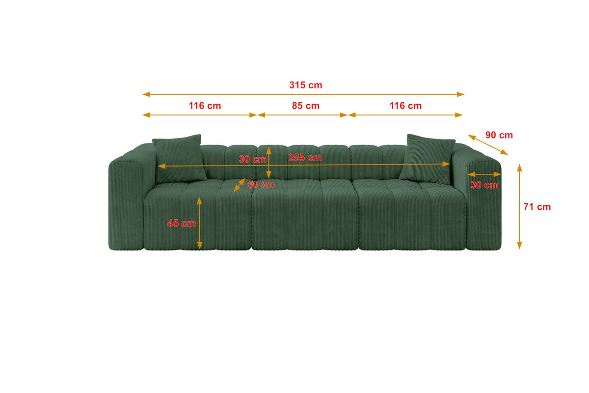 Sofa DONY-3 Cord