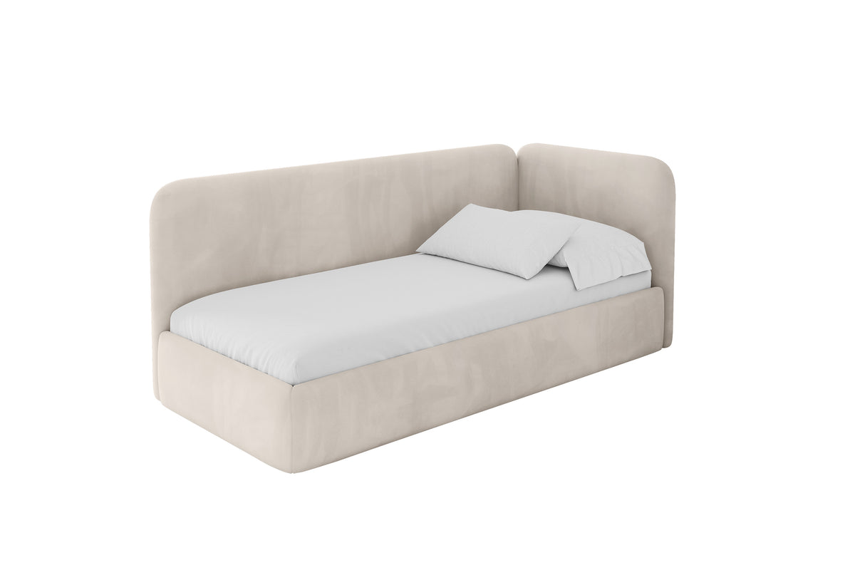 Jugendbett ELSY Samt Linksseitig