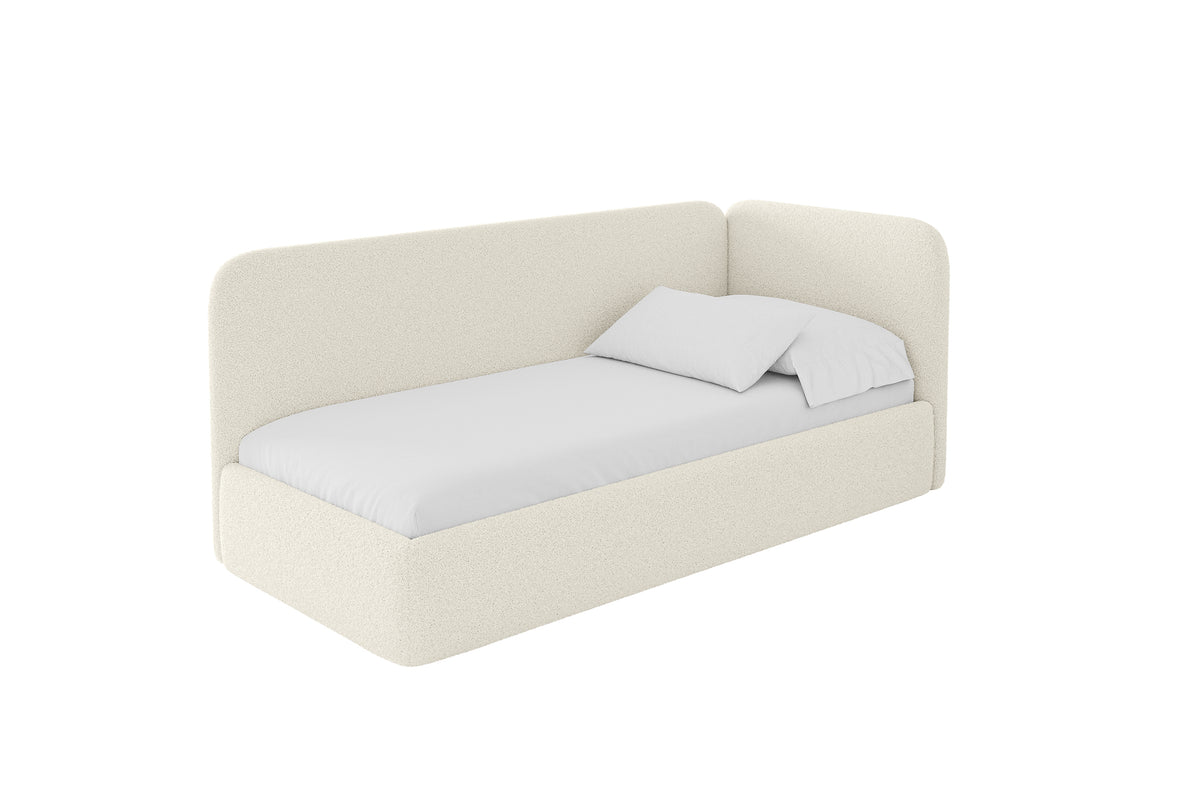 Jugendbett ELSY Bouclé Linksseitig
