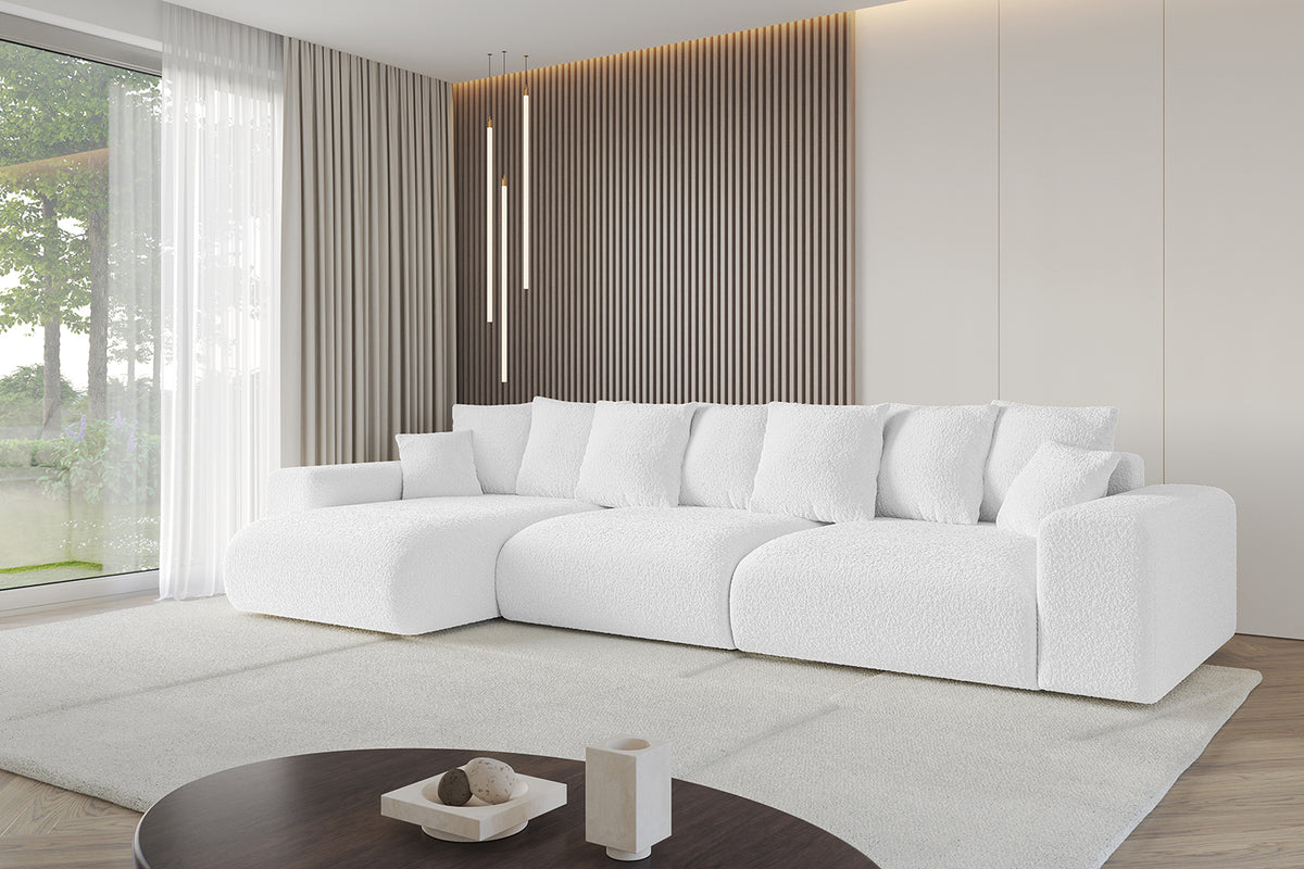 Ecksofa ESKAR-L2 Bouclé