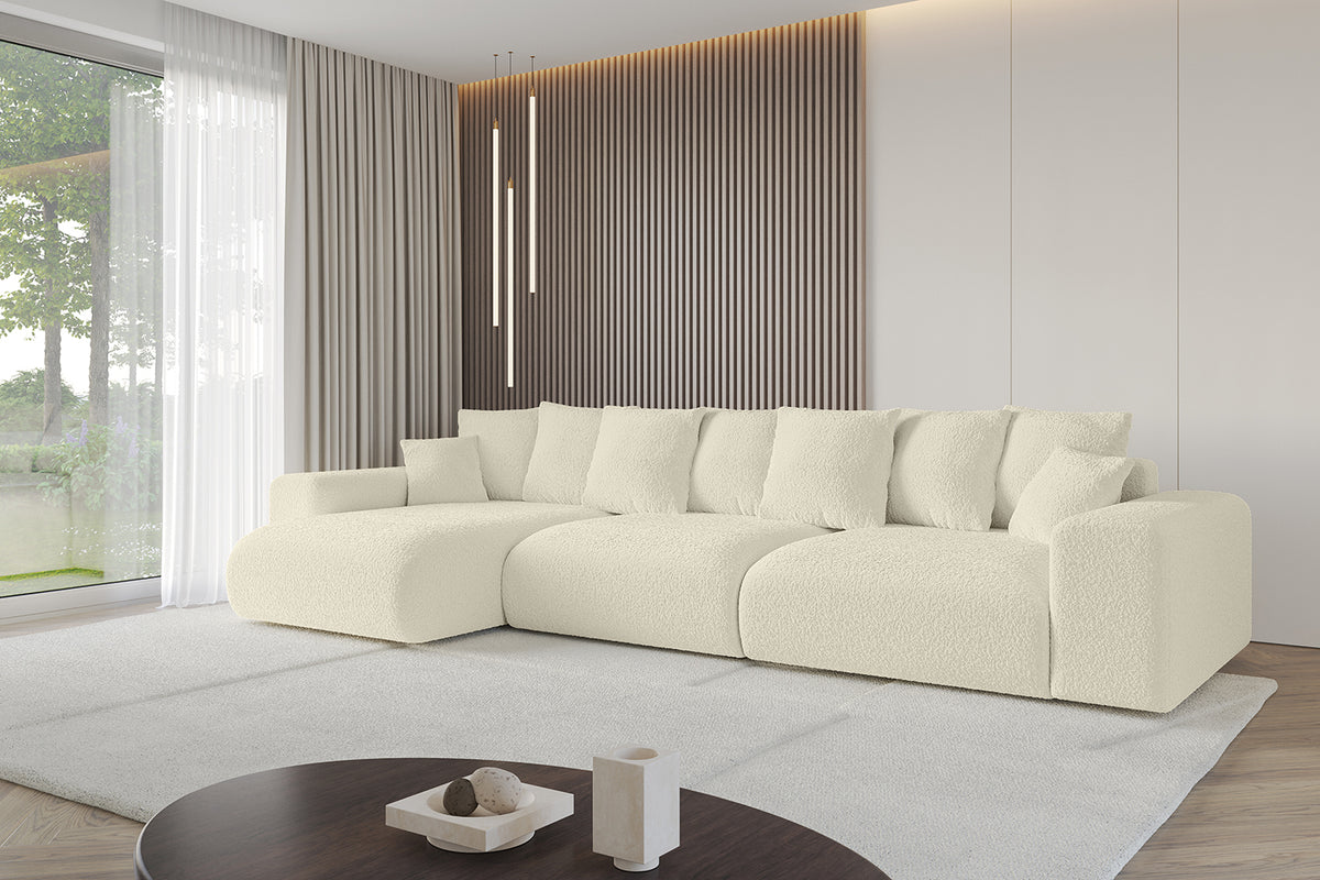 Ecksofa ESKAR-L2 Bouclé