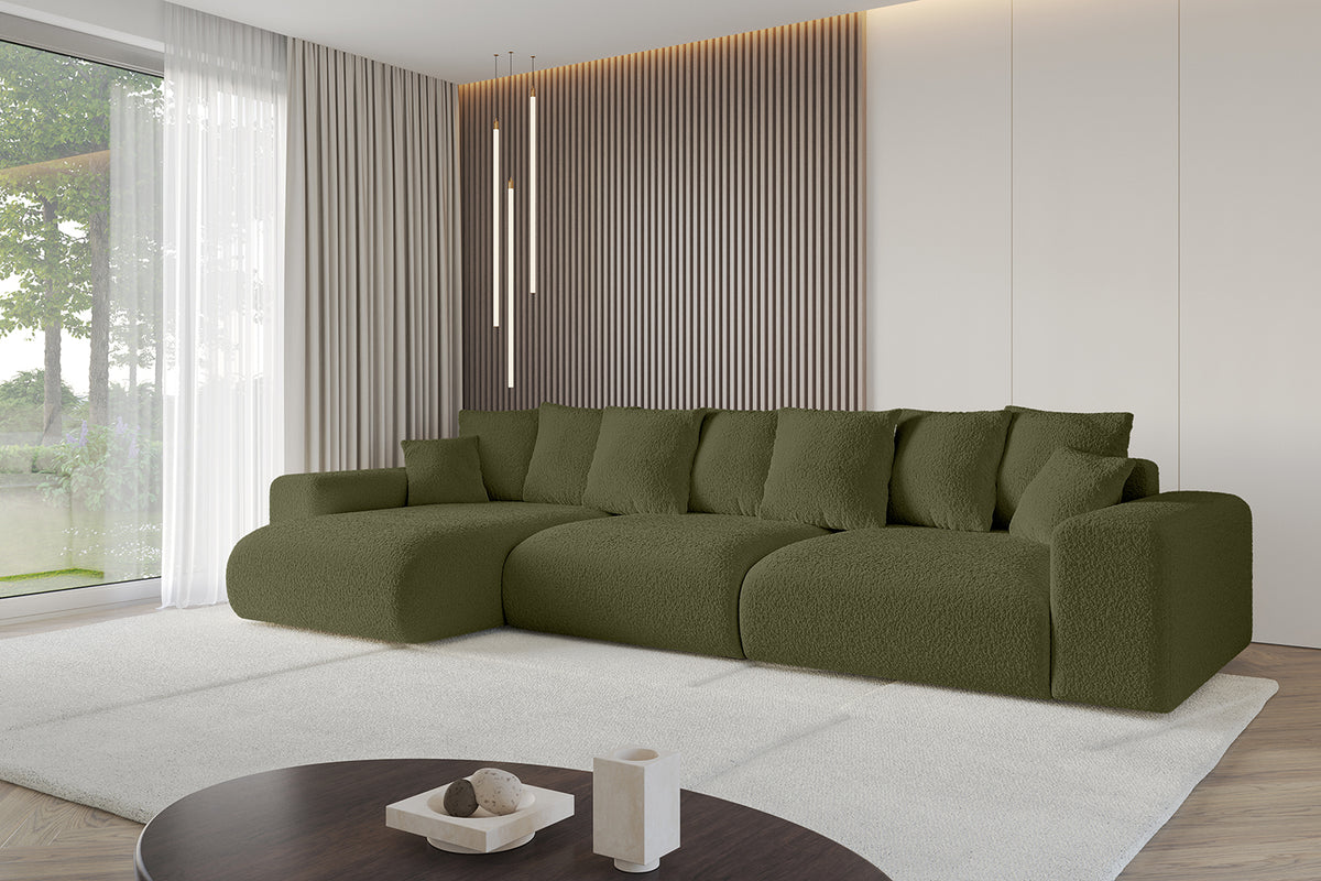 Ecksofa ESKAR-L2 Bouclé