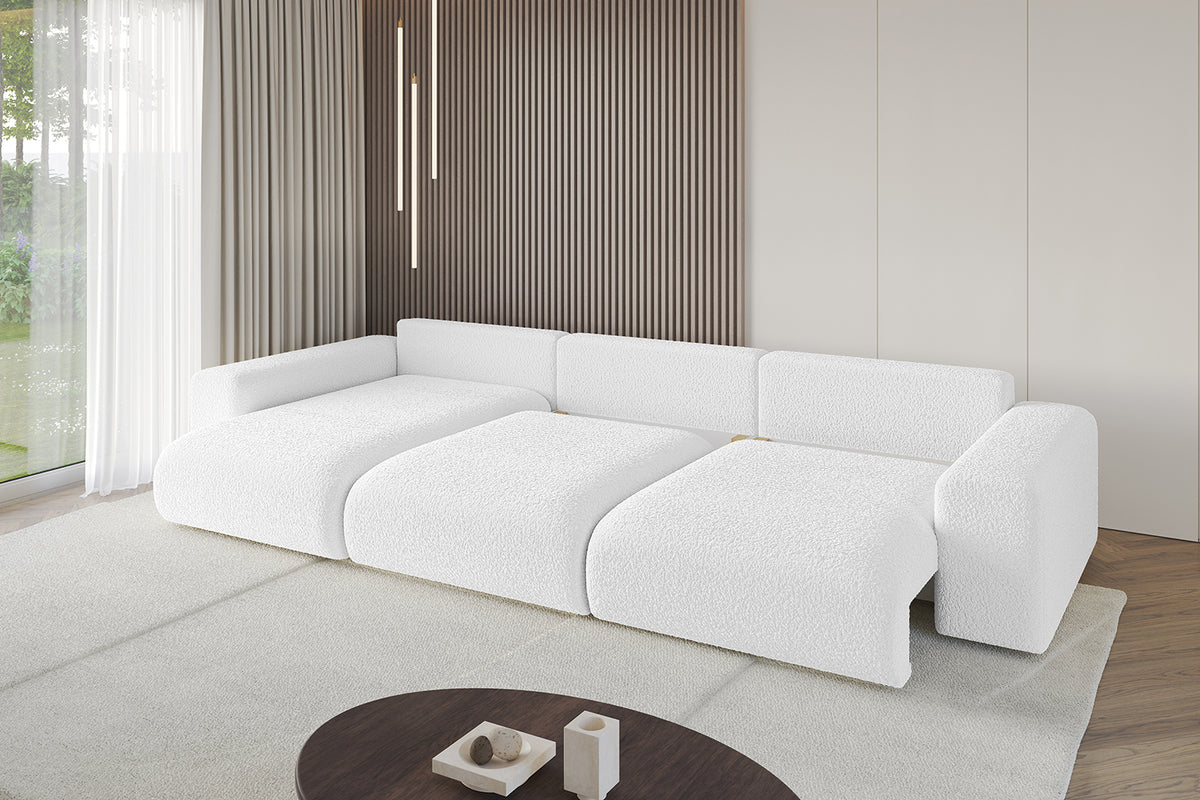 Ecksofa ESKAR-L2 Bouclé