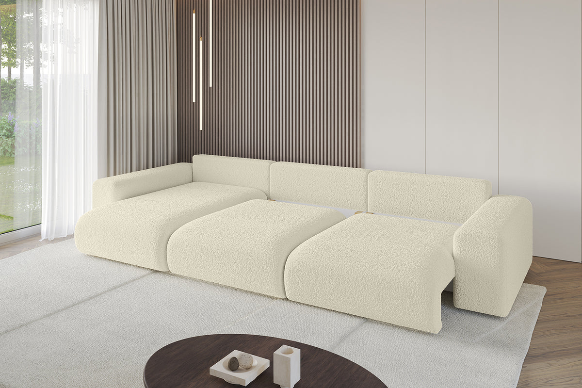 Ecksofa ESKAR-L2 Bouclé
