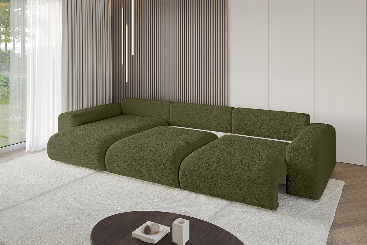 Ecksofa ESKAR-L2 Bouclé