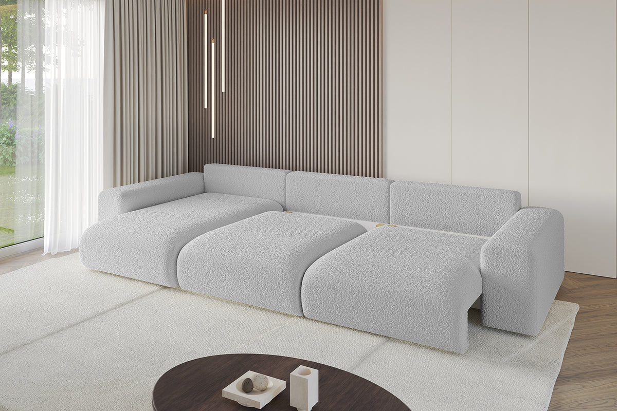 Ecksofa ESKAR-L2 Bouclé