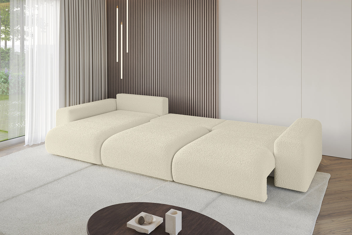 Ecksofa ESKAR-L2 Bouclé
