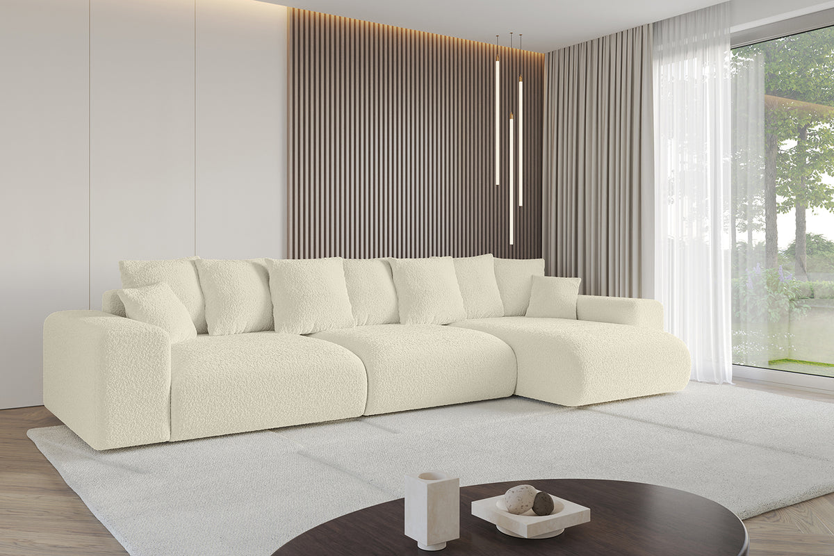 Ecksofa ESKAR-L2 Bouclé