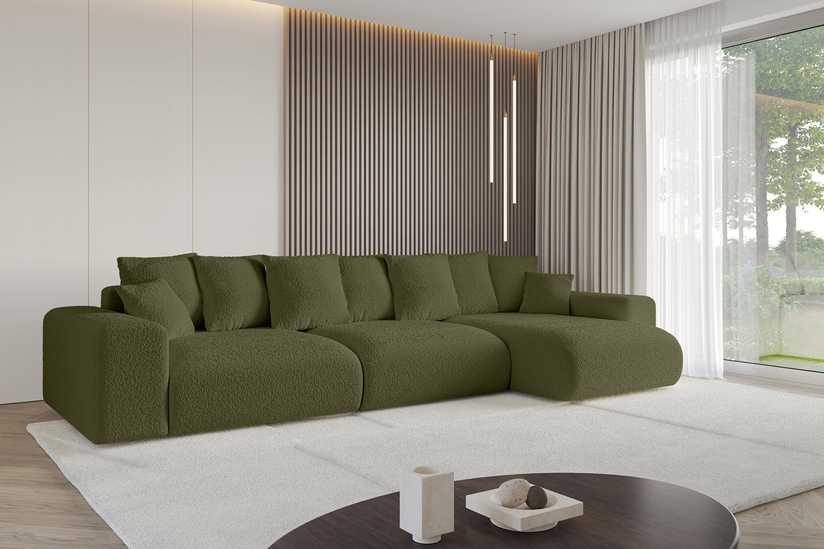 Ecksofa ESKAR-L2 Bouclé