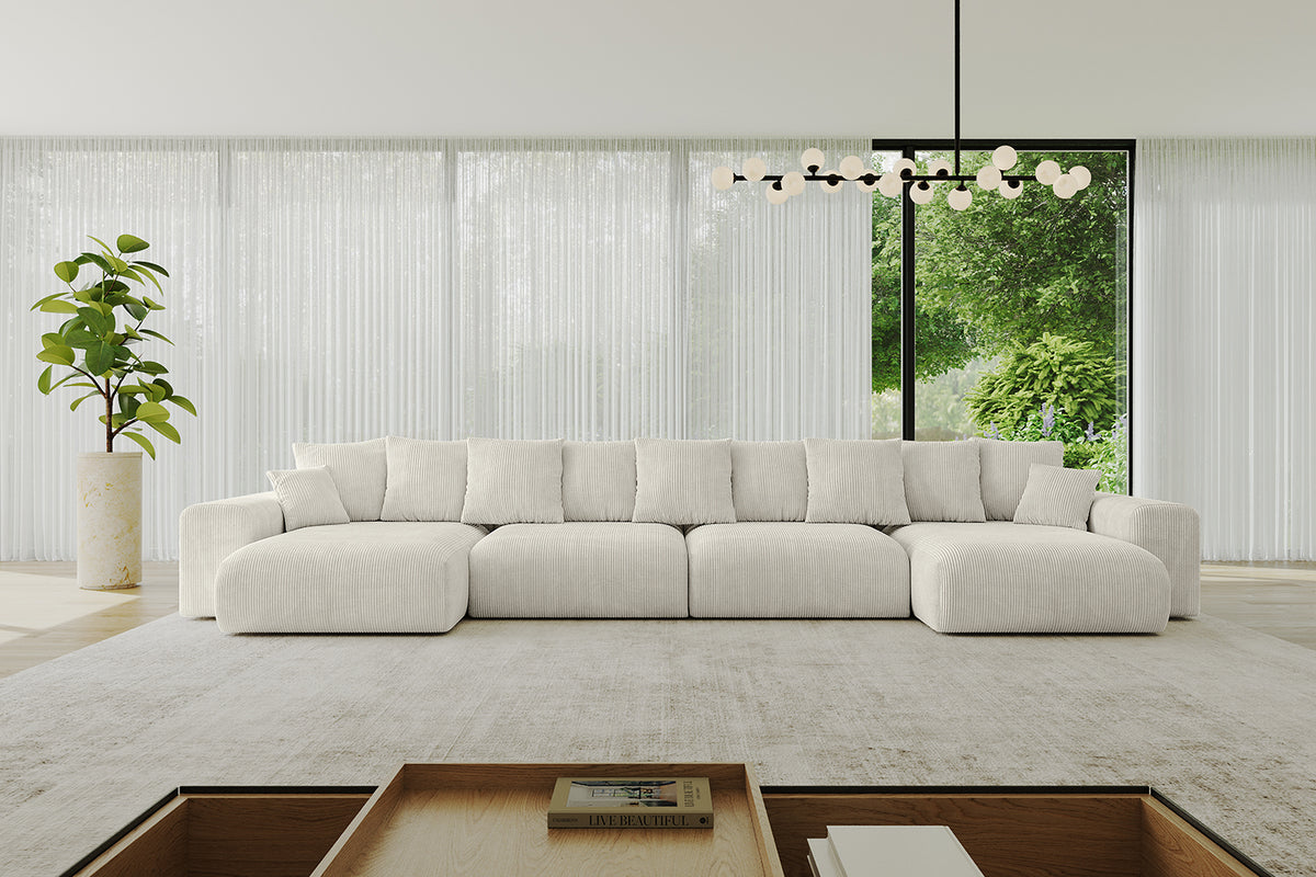 Wohnlandschaft ESKAR-U2 Cord