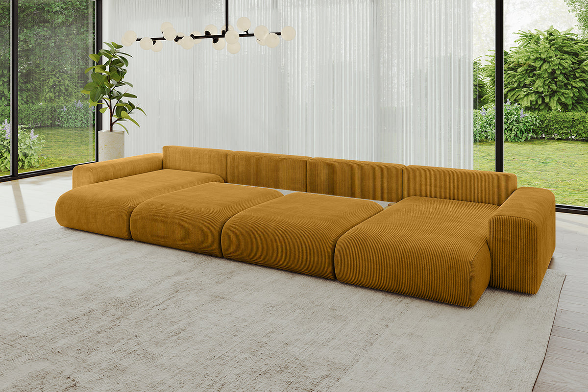 Wohnlandschaft ESKAR-U2 Cord