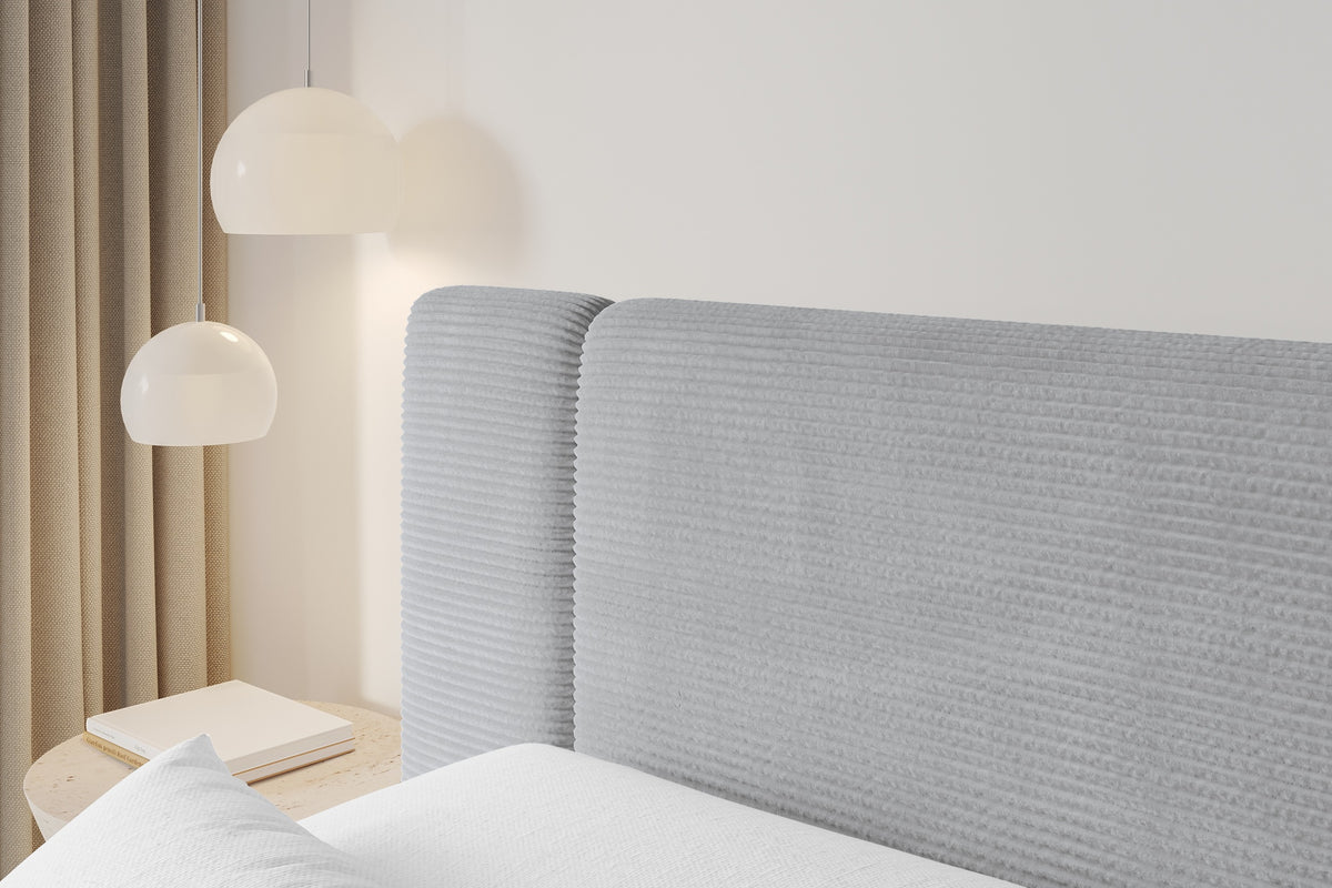 Łóżko boxspring EVON-Z sztruks