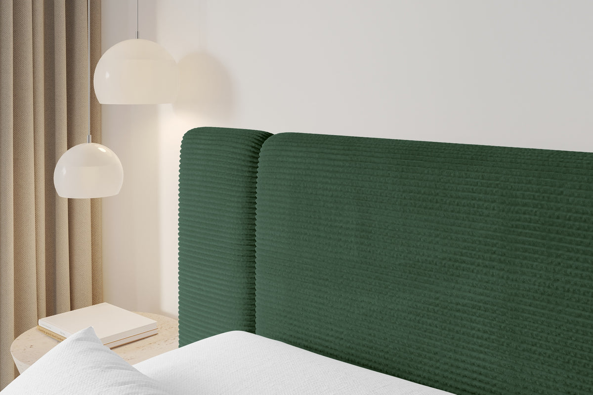 Łóżko boxspring EVON-Z sztruks