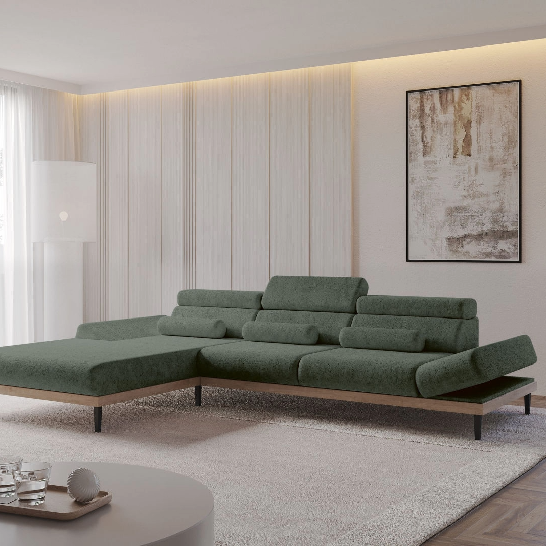 Ecksofa MONA mit elektrischer Sitzverstellung
