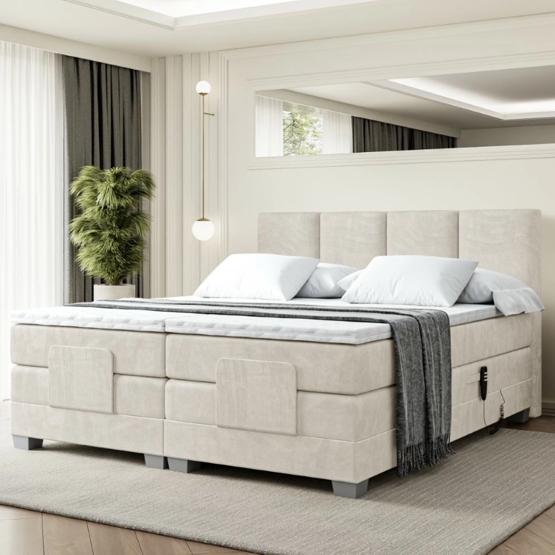 Elektrisches Boxspringbett ROKS EL 