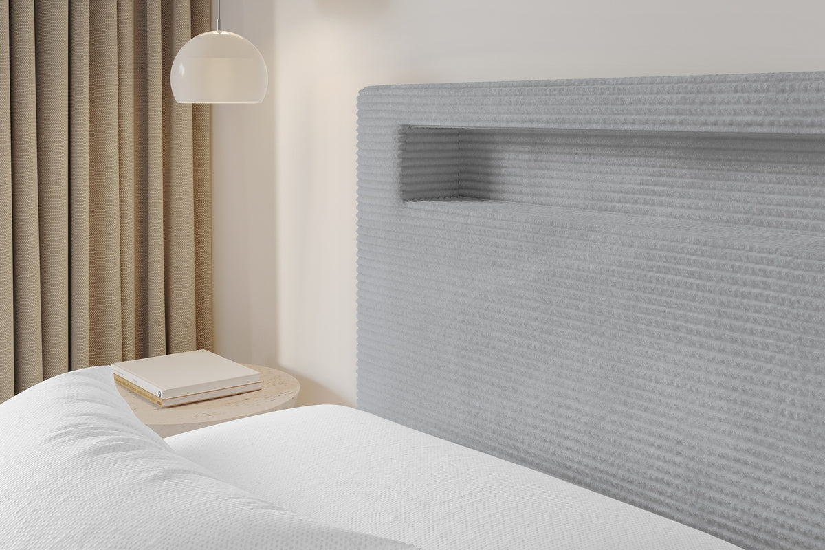 Łóżko tapicerowane GOLA sztruks