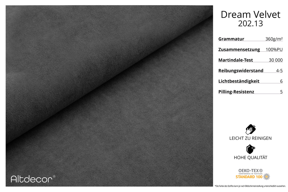 Narożnik OLEA-L2 welur