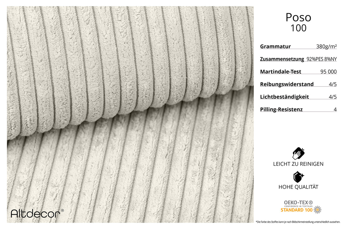 Ecksofa SAMARO-L3 Cord