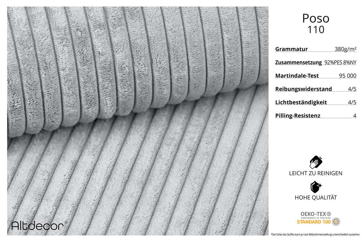 Narożnik FELTO-L3 sztruks