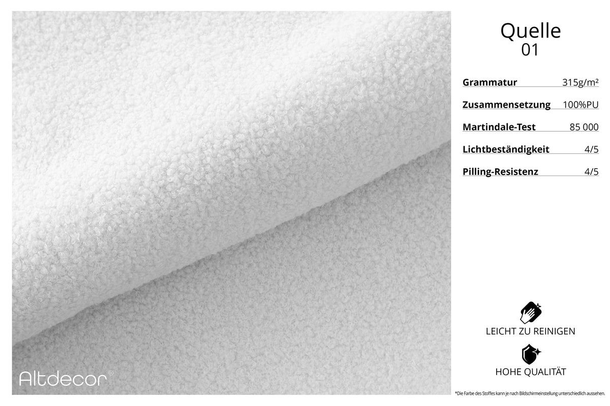 Polsterbett ENZO5-Z Bouclé