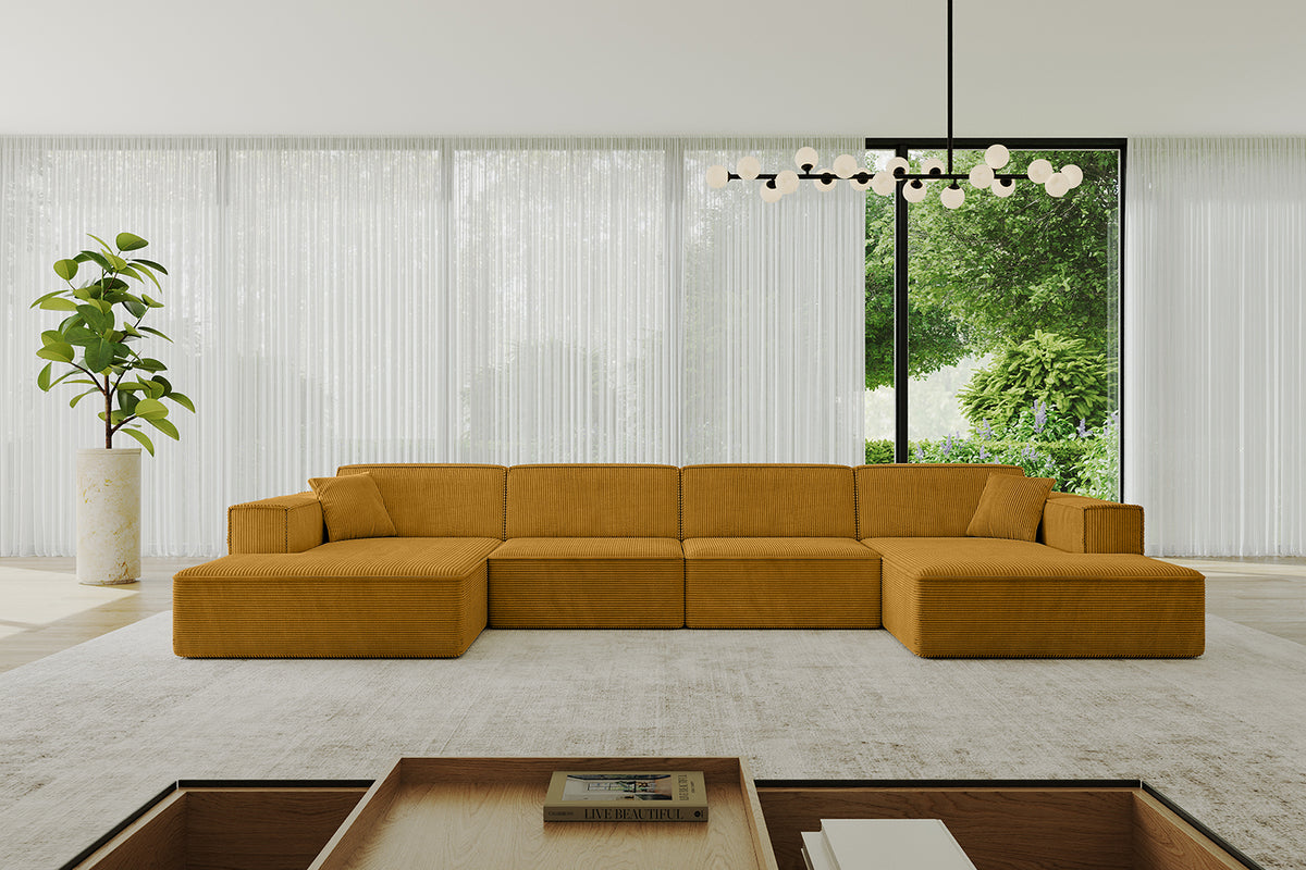 Wohnlandschaft IREA-U2-v4 Cord