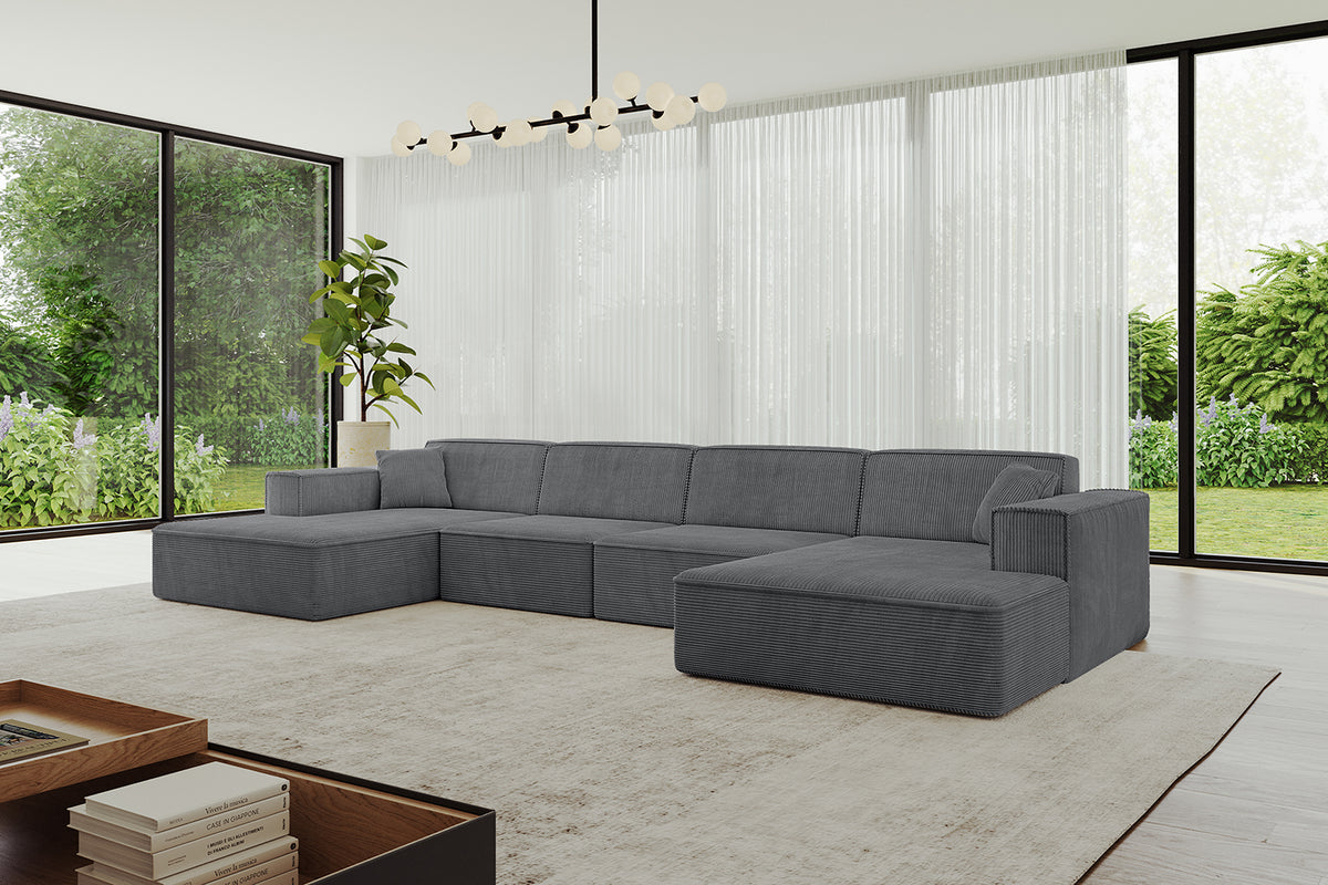 Wohnlandschaft IREA-U2-v4 Cord