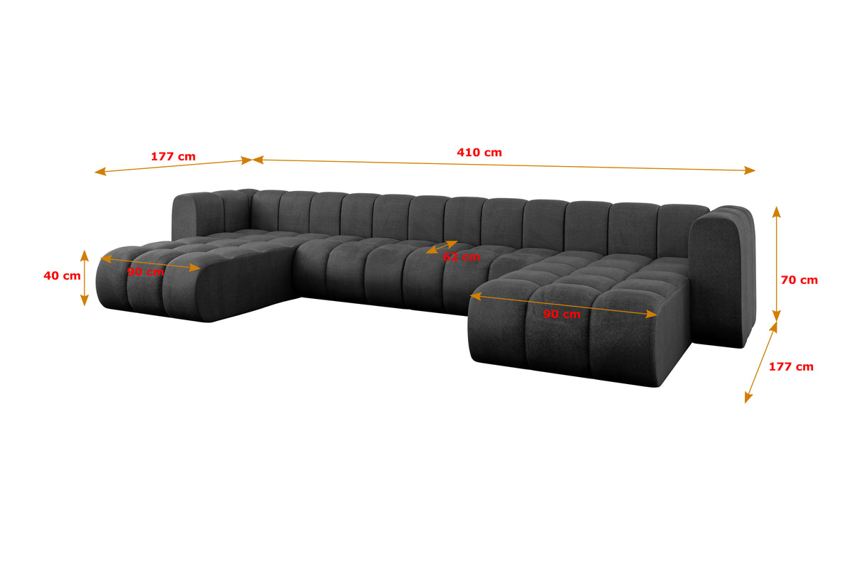 Narożnik JOREN-U2 welur