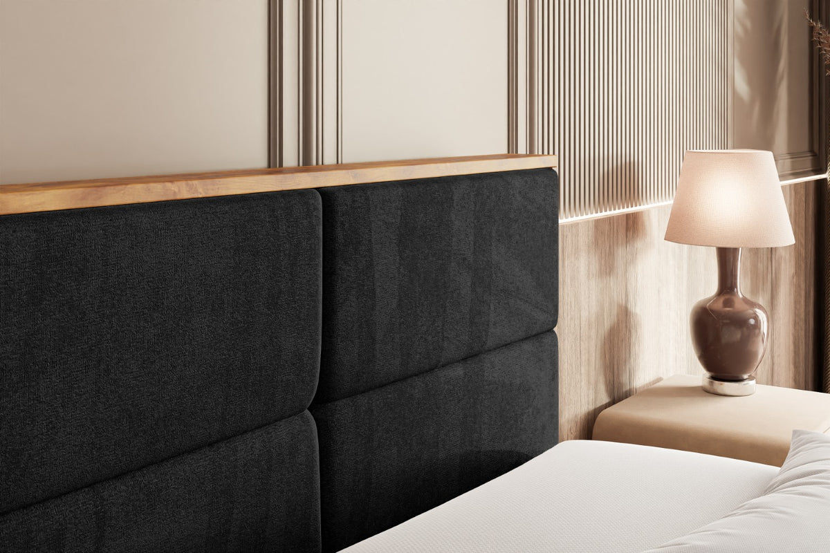 Łóżko boxspring LOLLI 1 welur