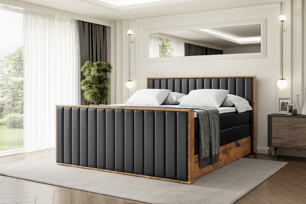 Boxspringbett LOLLI4-Z KING Kunstleder