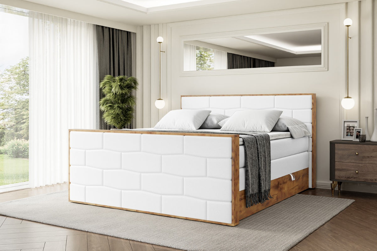 Boxspringbett LOLLI8-Z KING Kunstleder
