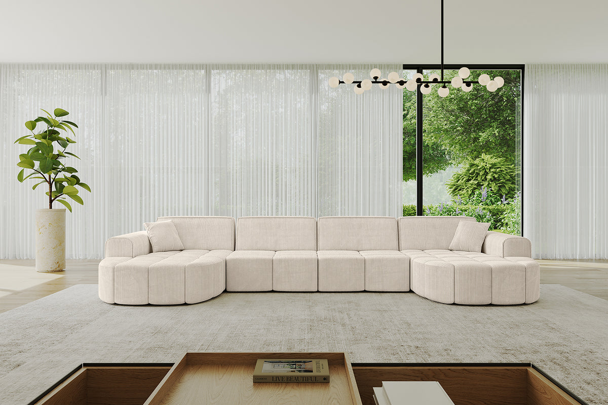 Wohnlandschaft LIVO-U2 Cord