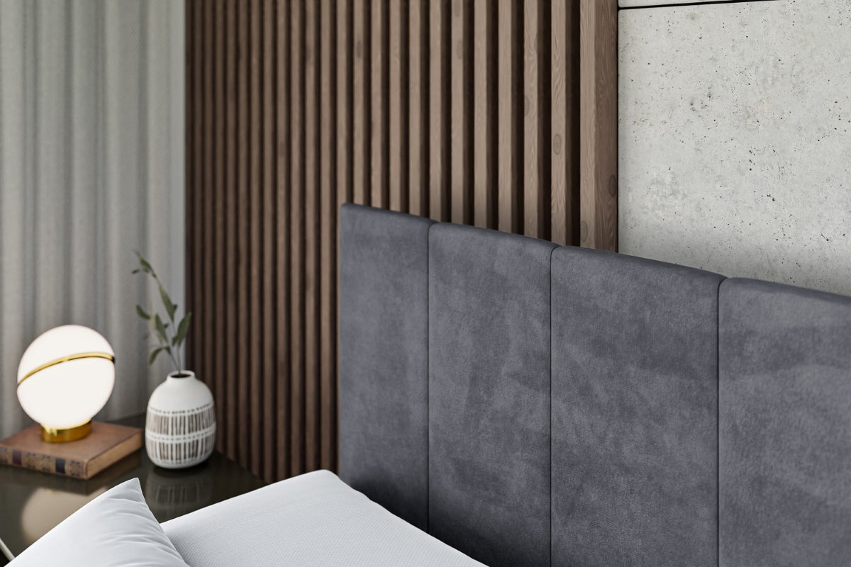Boxspringbett MOETI KING Samt