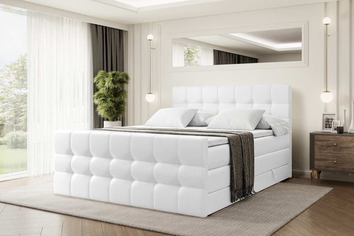 Boxspringbett BERO-Z KING Kunstleder