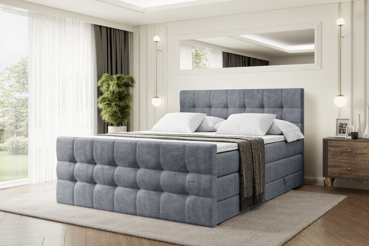 Boxspringbett BERO-Z KING Samt
