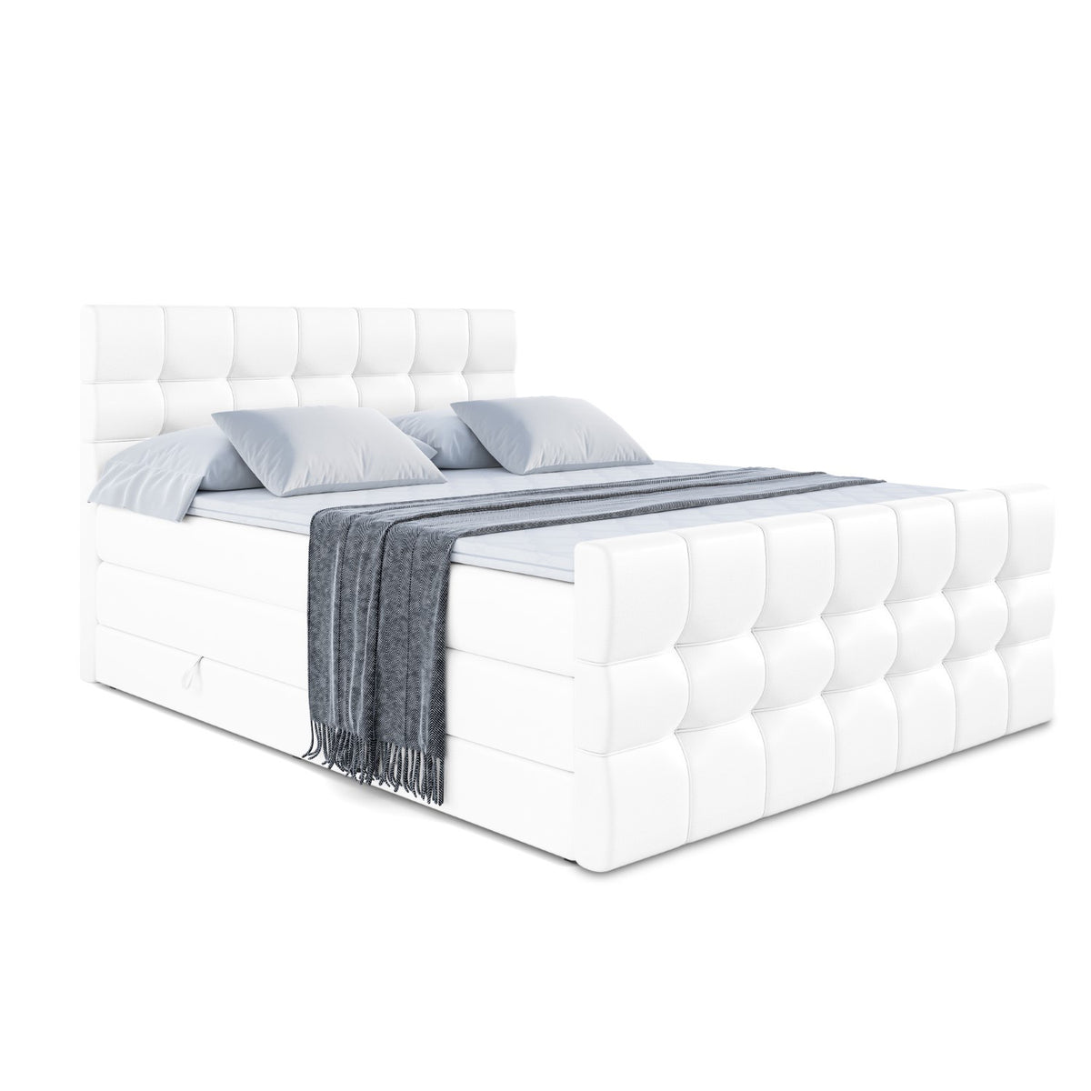 Boxspringbett BERO-Z KING Kunstleder