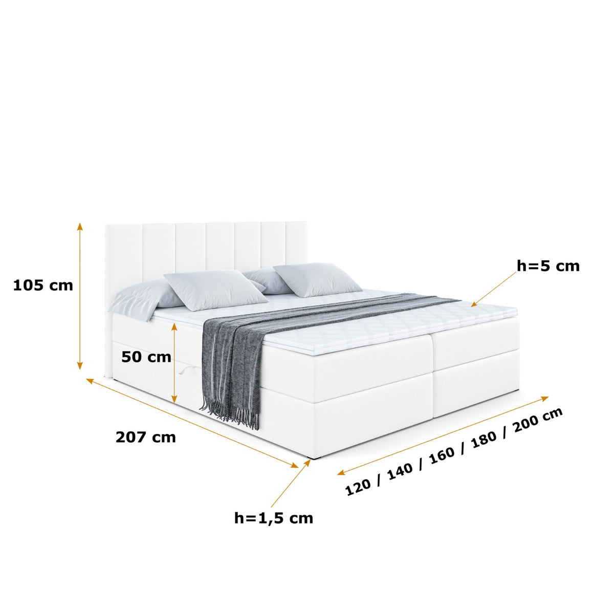 Boxbett MOETI Kunstleder