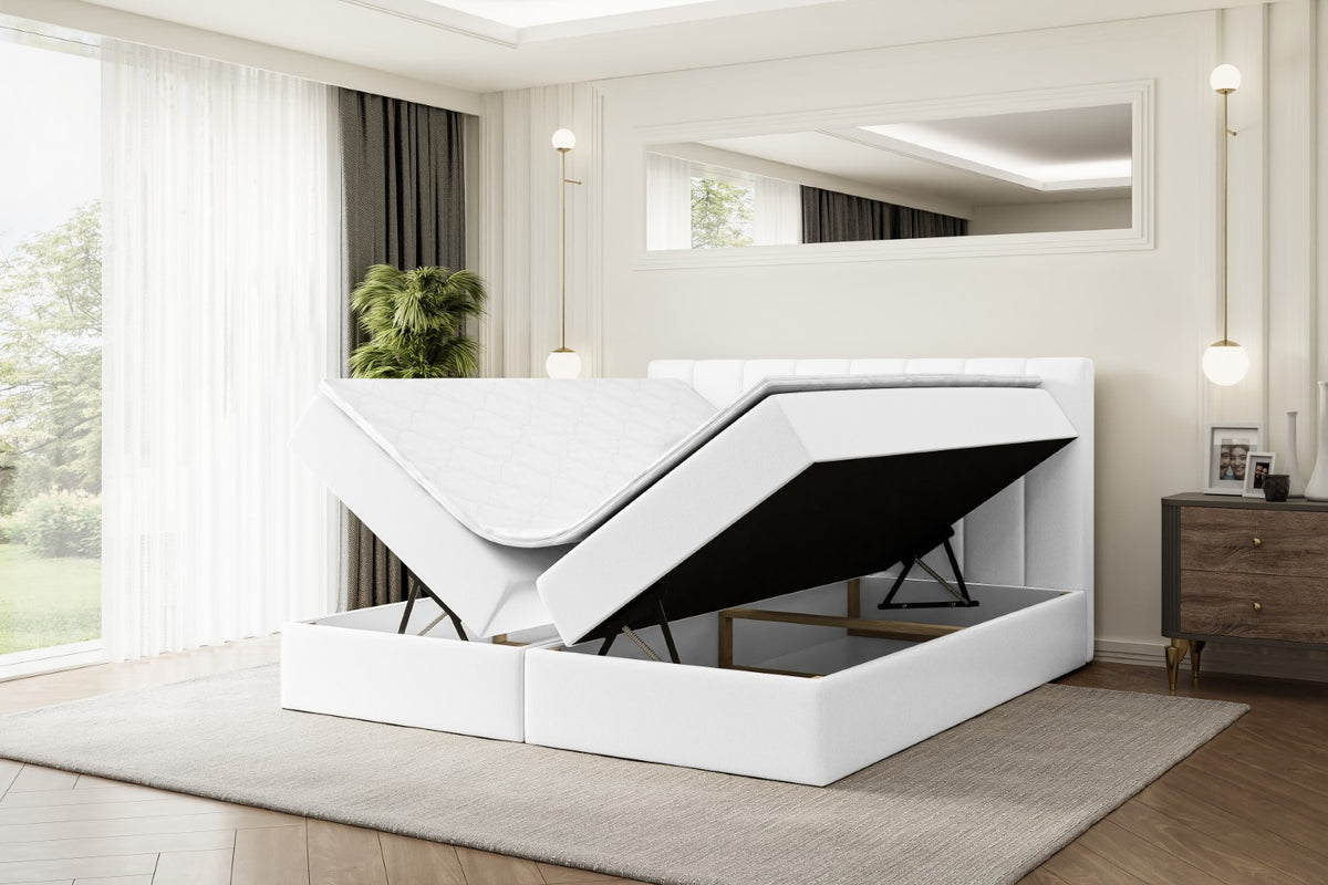 Łóżko boxspring OTTA ekoskóra