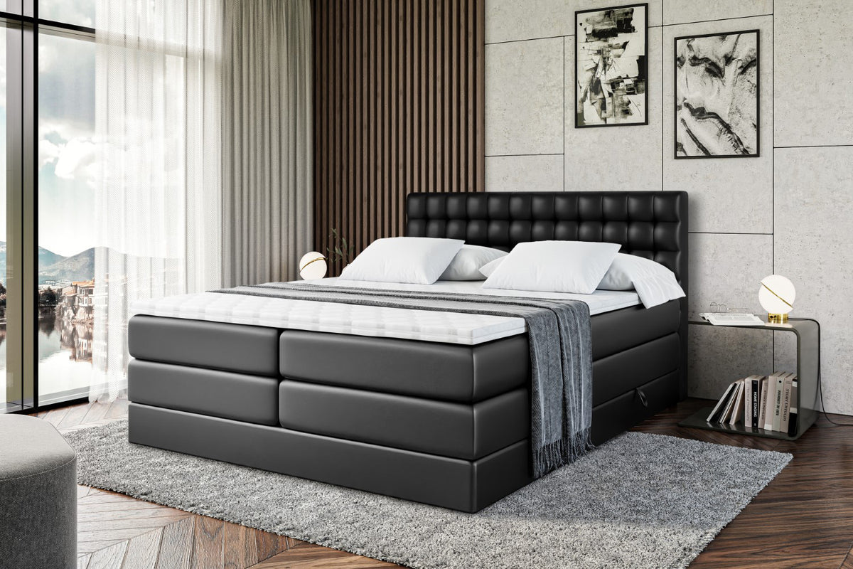 Boxspringbett VIONE KING Kunstleder