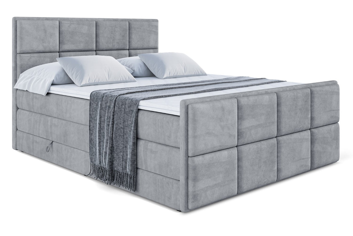 Boxspringbett NOVA-Z KING Samt
