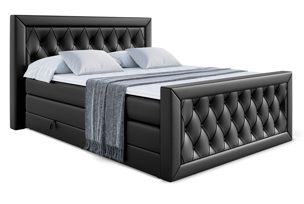 Boxspringbett NOEL-Z KING Kunstleder