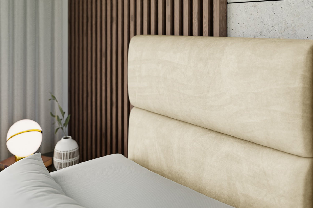 Boxspringbett MAYA EL Samt