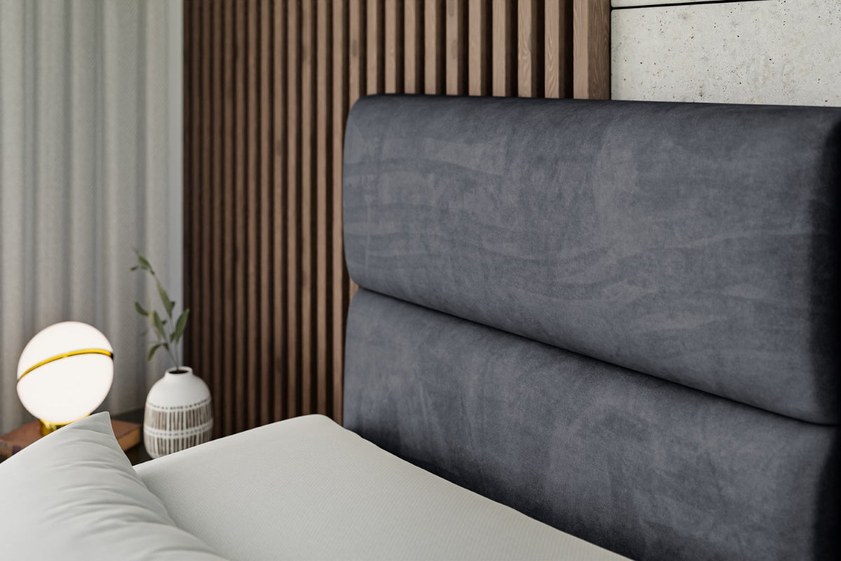 Boxspringbett MAYA EL Samt