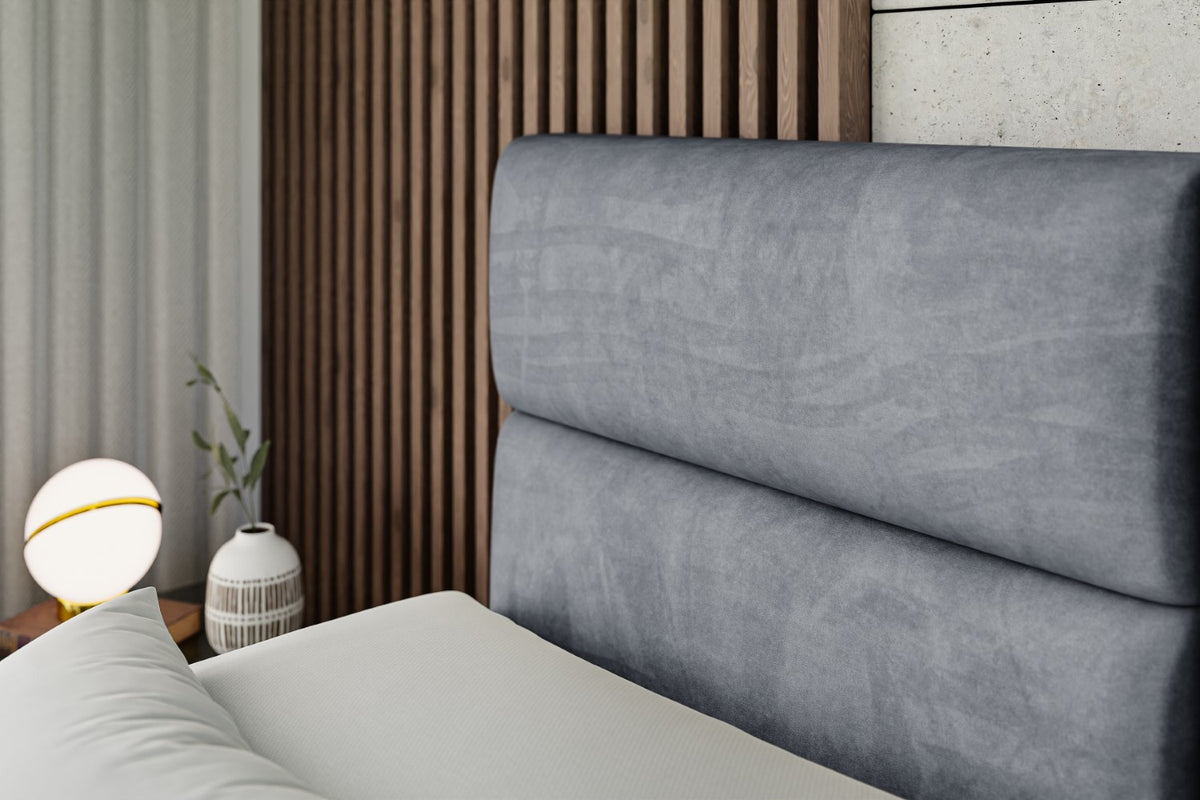 Boxspringbett MAYA EL Samt