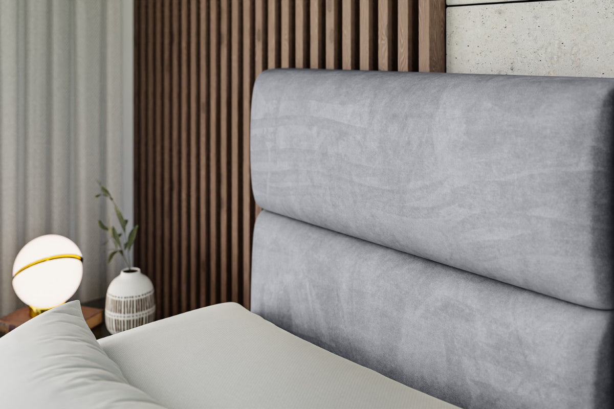 Boxspringbett MAYA EL Samt